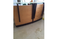 Thanh lý quầy lễ tân mdf 